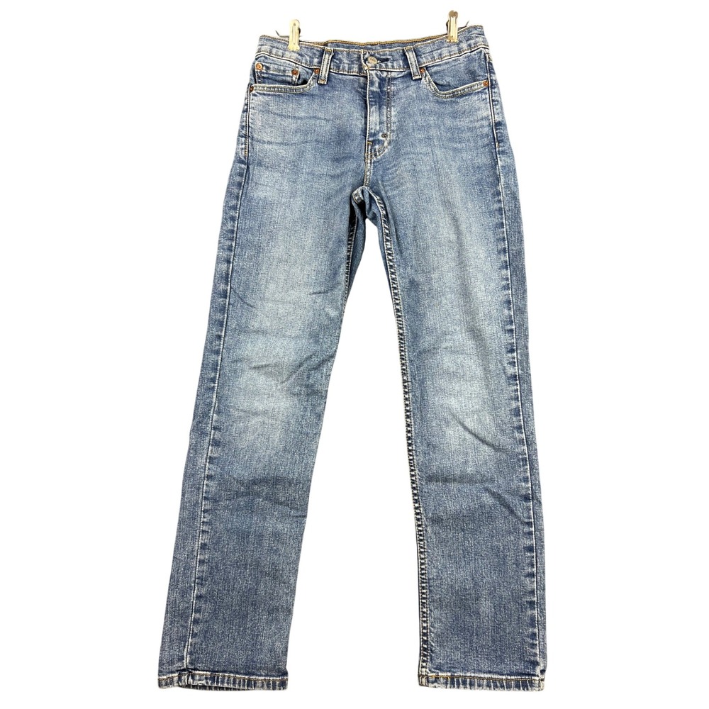 Levi's 511 Jeans Mens 30x30 Slim Fit Blue Medium Wash Denim WaterLess Good